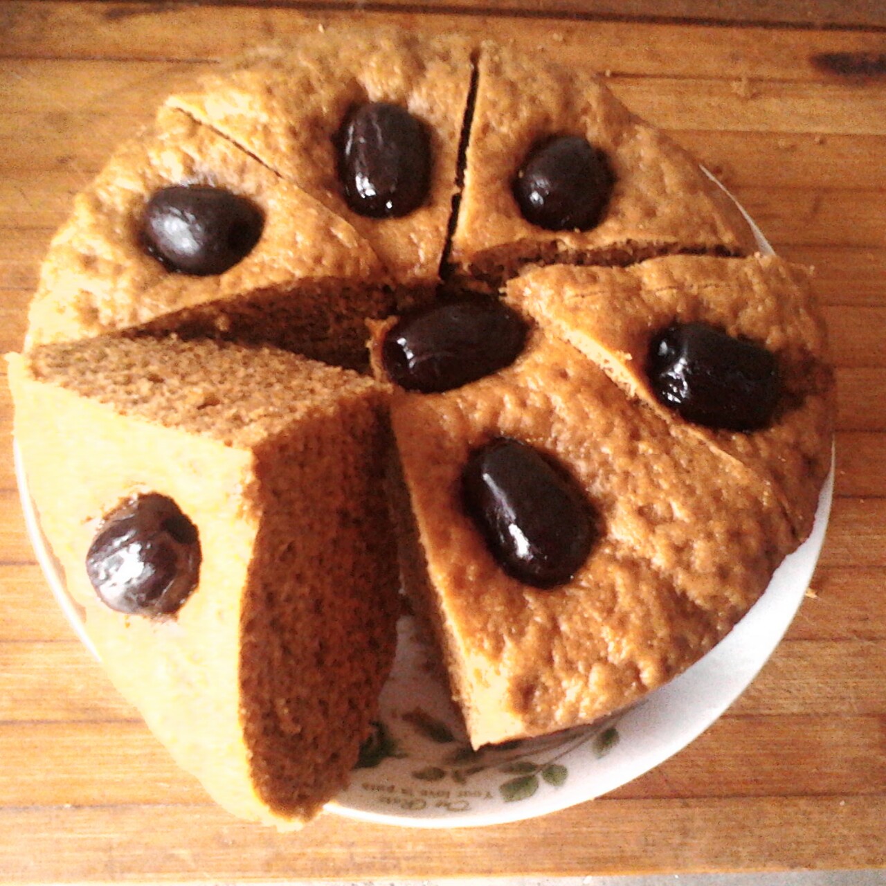 红糖玉米面发糕