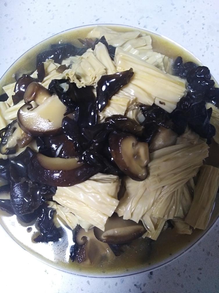 腐竹三鲜