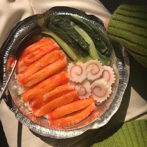 日式蟹脚饭的做法 步骤4