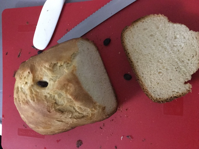 超级好吃的原味面包（面包机版）