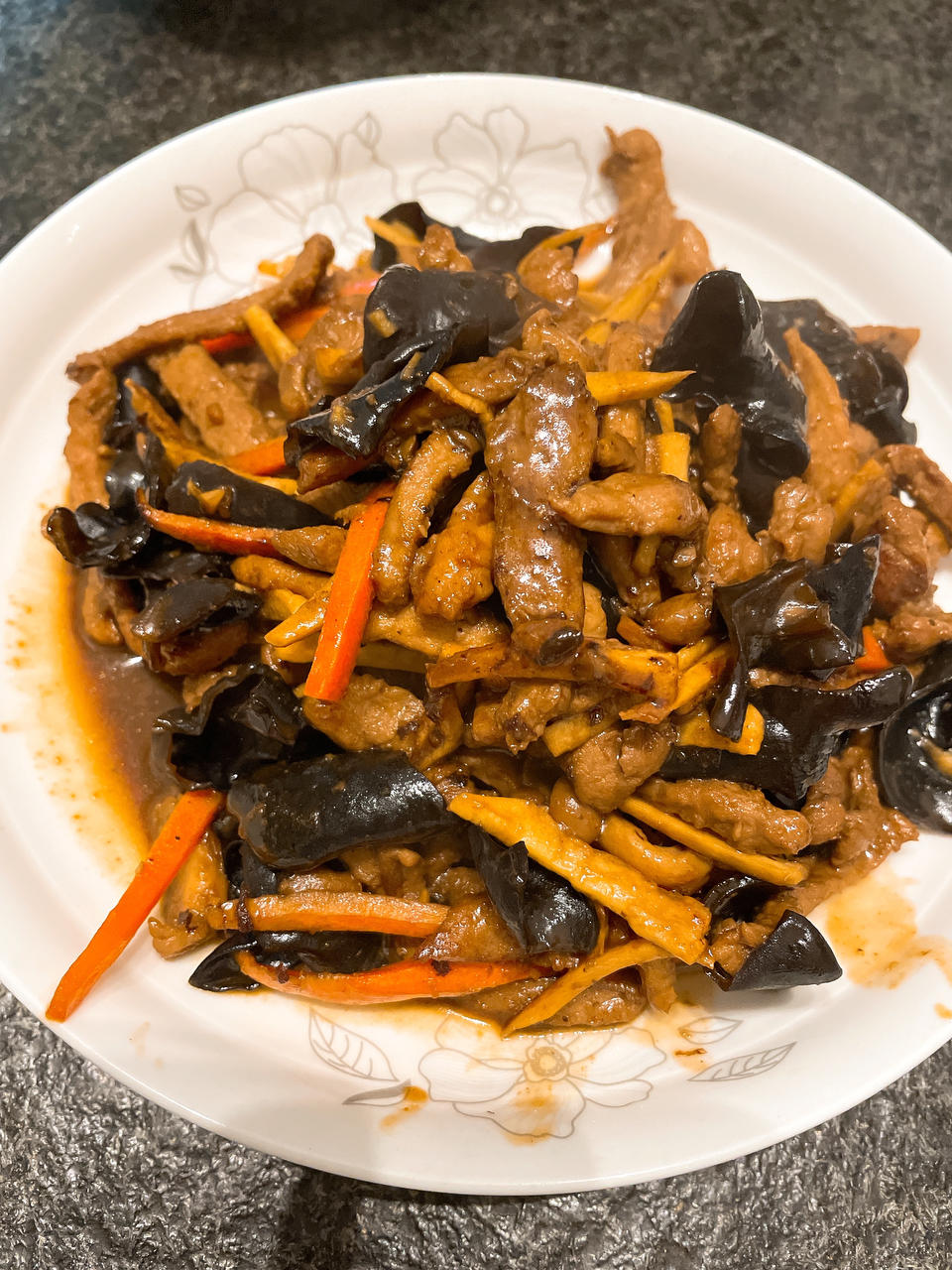 超级下饭鱼香肉丝（不辣版）