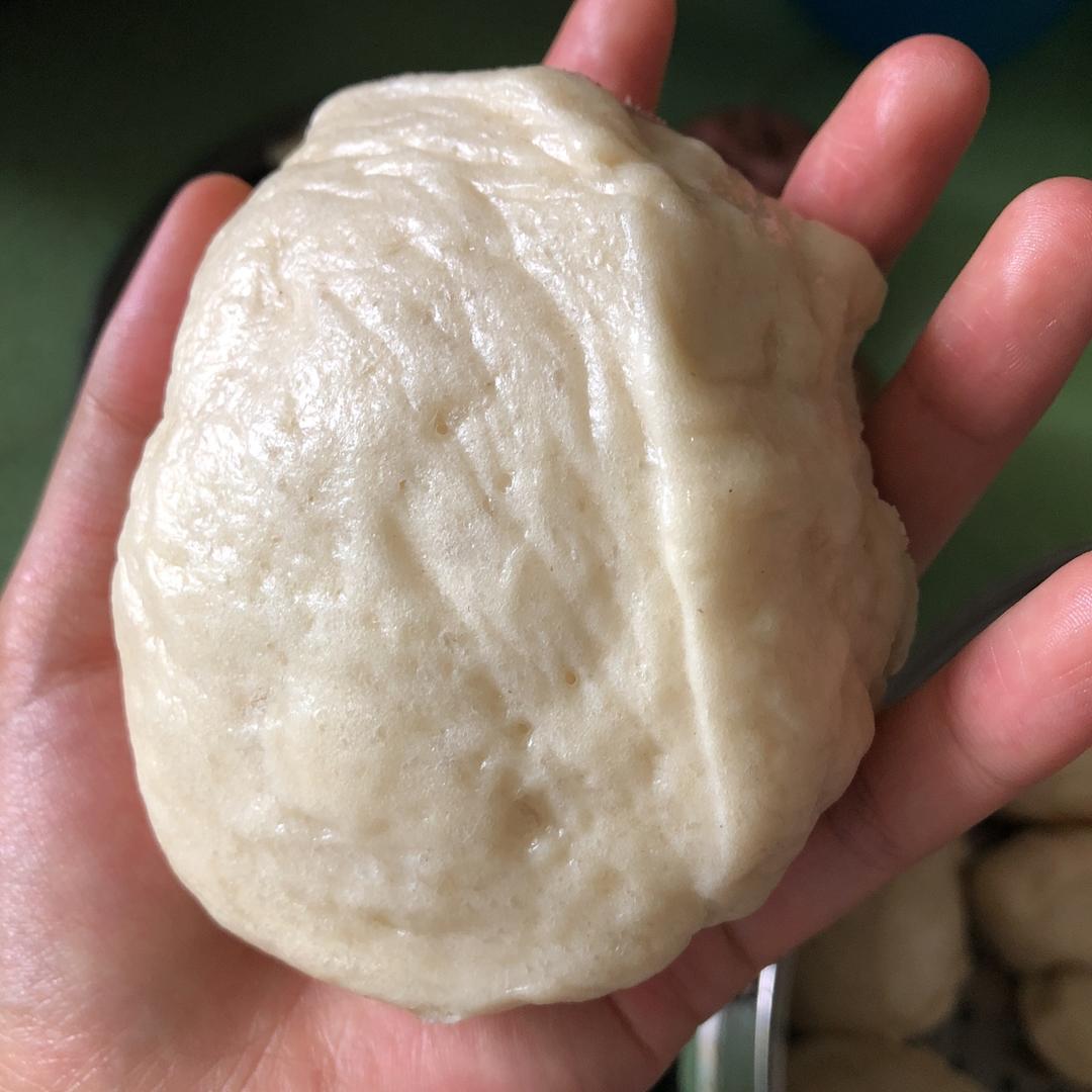 伊宝宝1102做的纯手工奶香馒头【无泡打粉,无添加】