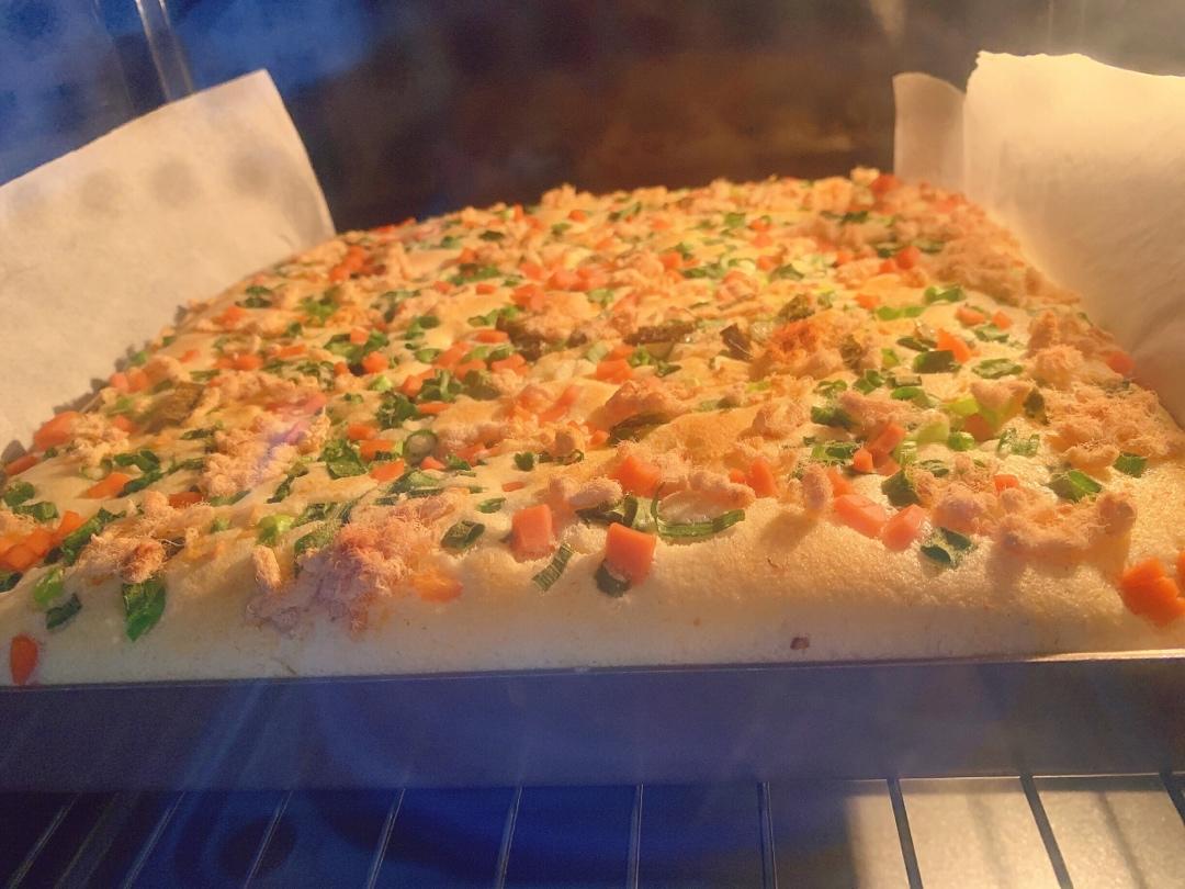 香葱肉松卷 蛋糕卷-无敌美味