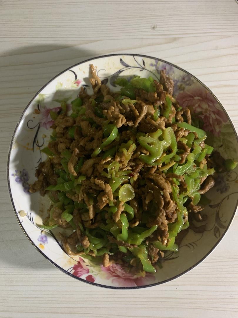 青椒肉丝