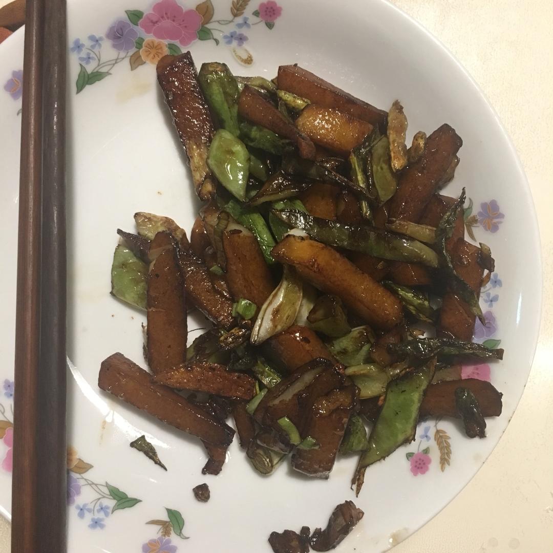 干煸豆角土豆