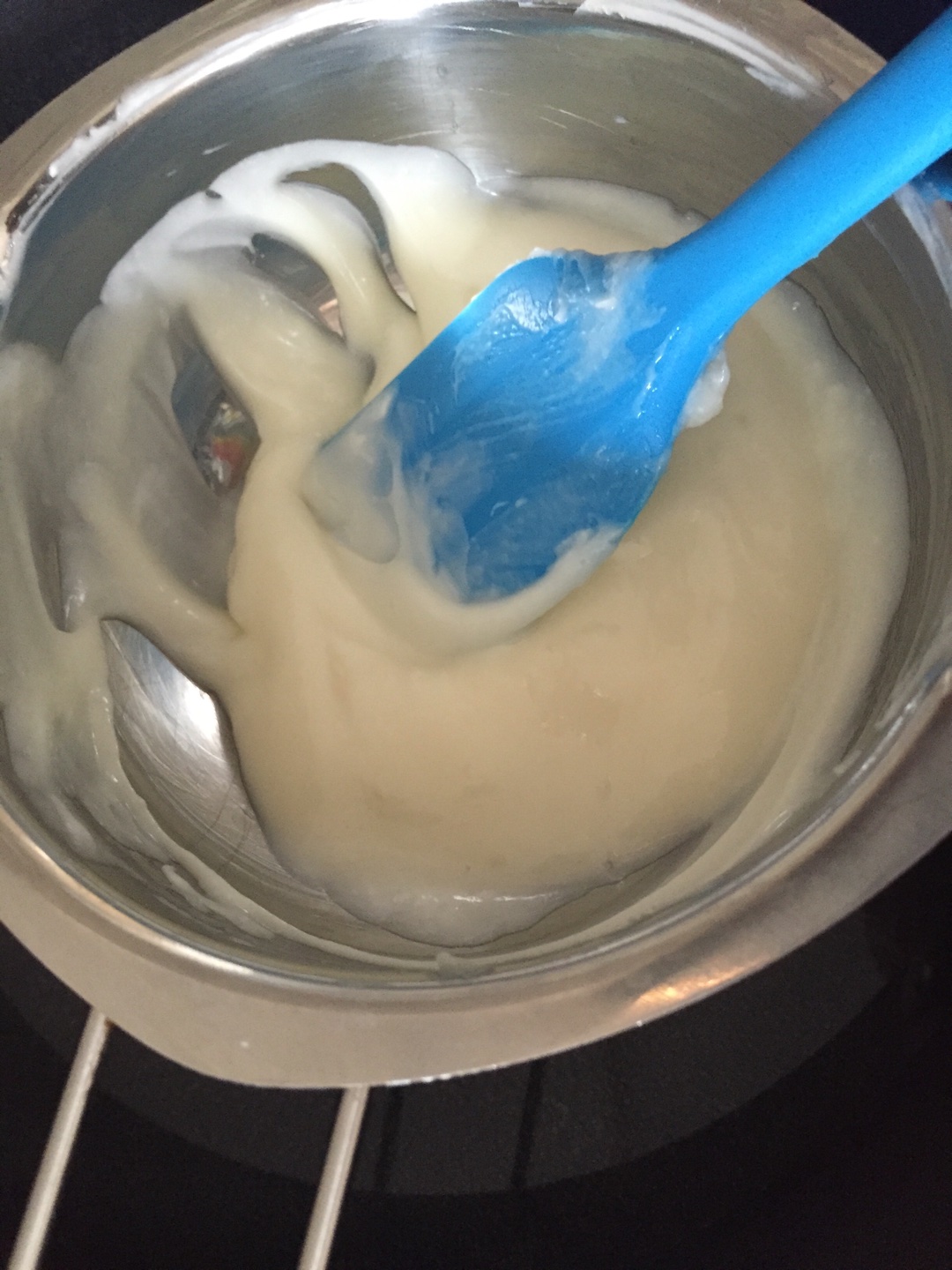 天然酵种无油麦麸紫米奶酪软欧的做法 步骤5