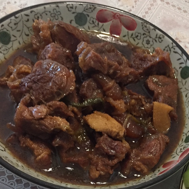 土豆炖牛肉