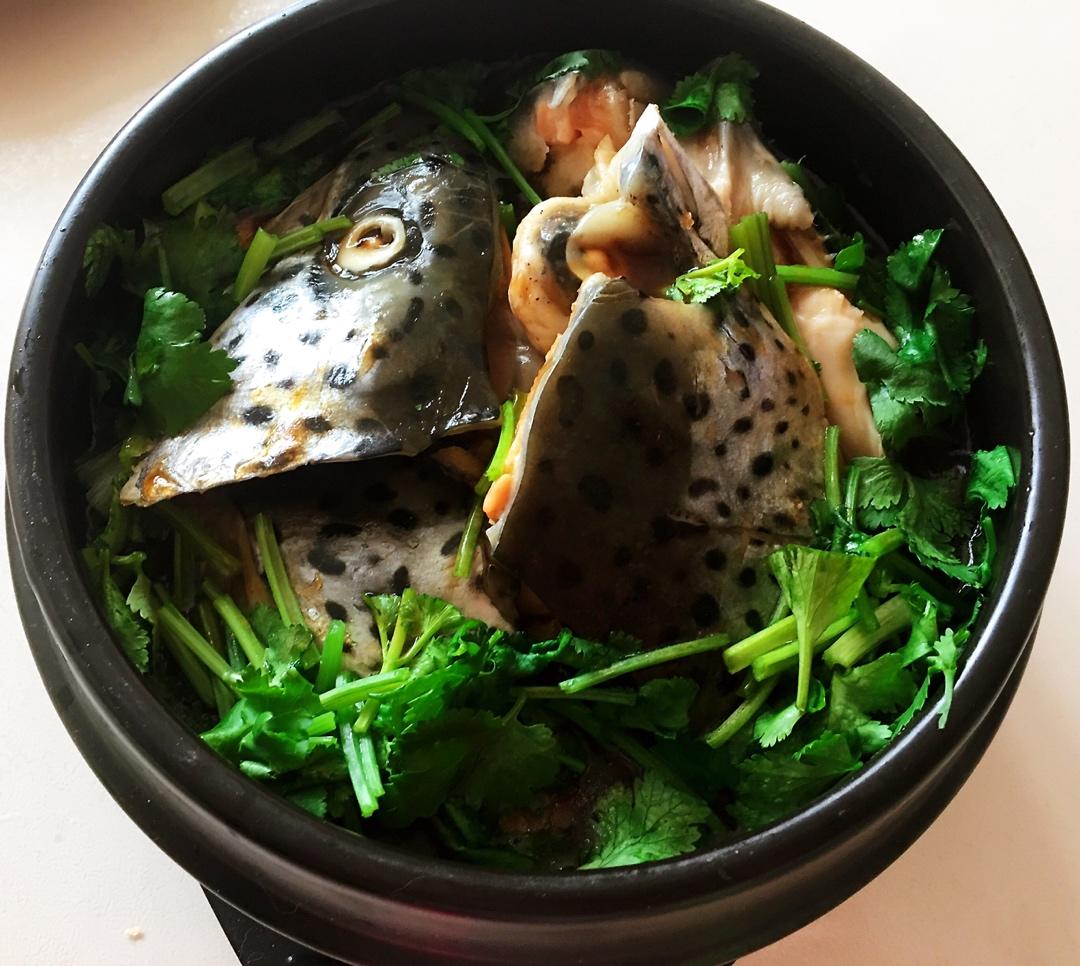 《中餐厅》张亮的焗三文鱼头