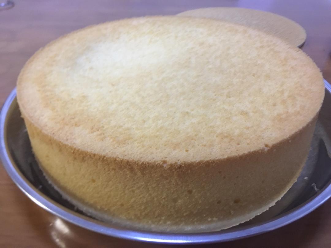 八寸戚风蛋糕（生日蛋糕坯）附六寸配单