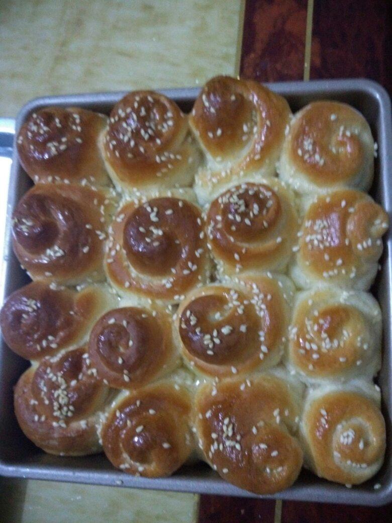 脆底蜂蜜小面包