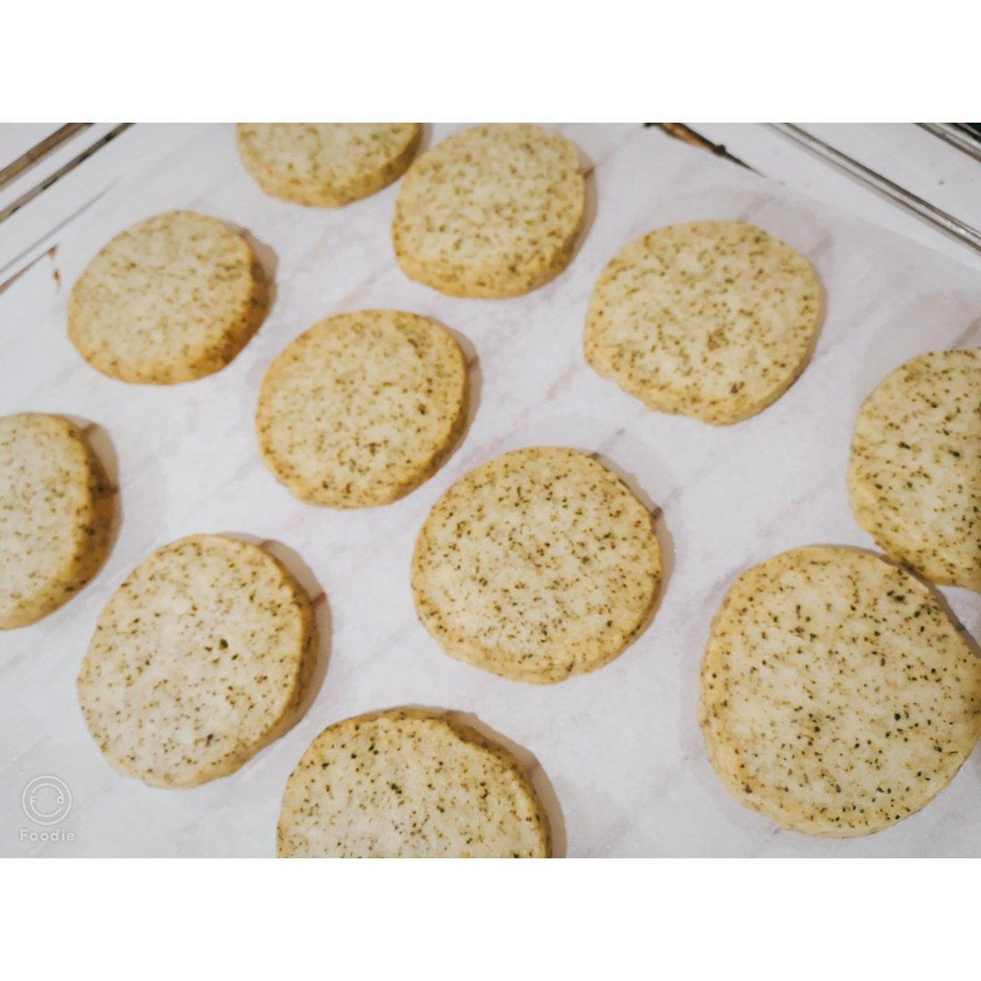 蓝罐风情伯爵红茶酥饼 Earl Grey Shortbread Cookies