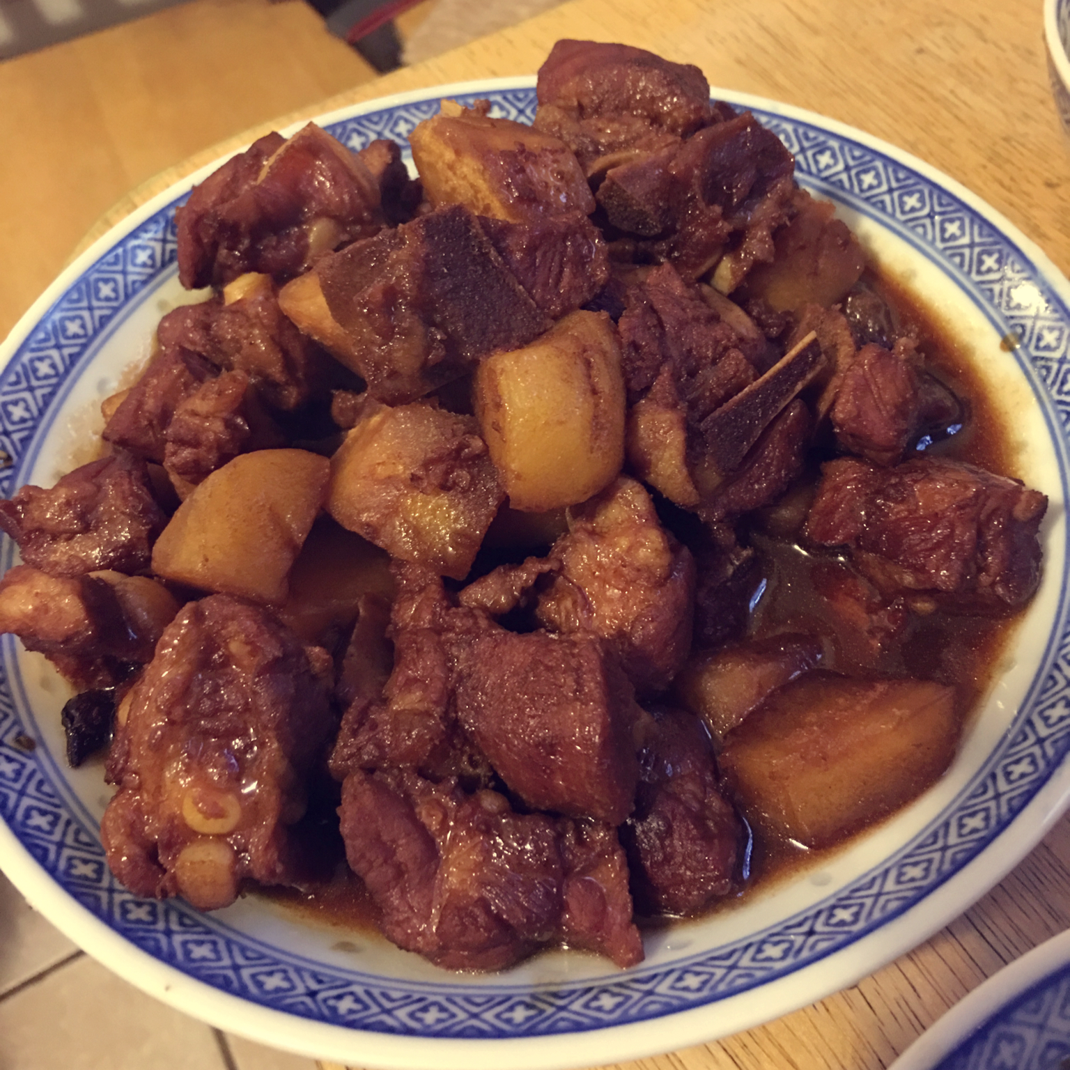 红烧土豆排骨&肉