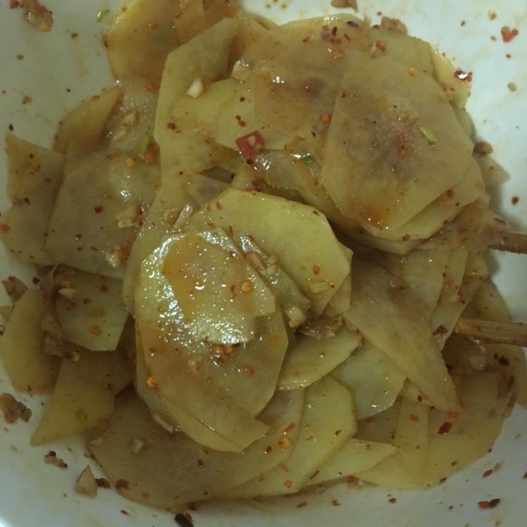 酸辣土豆片（清爽微辣无葱蒜版）