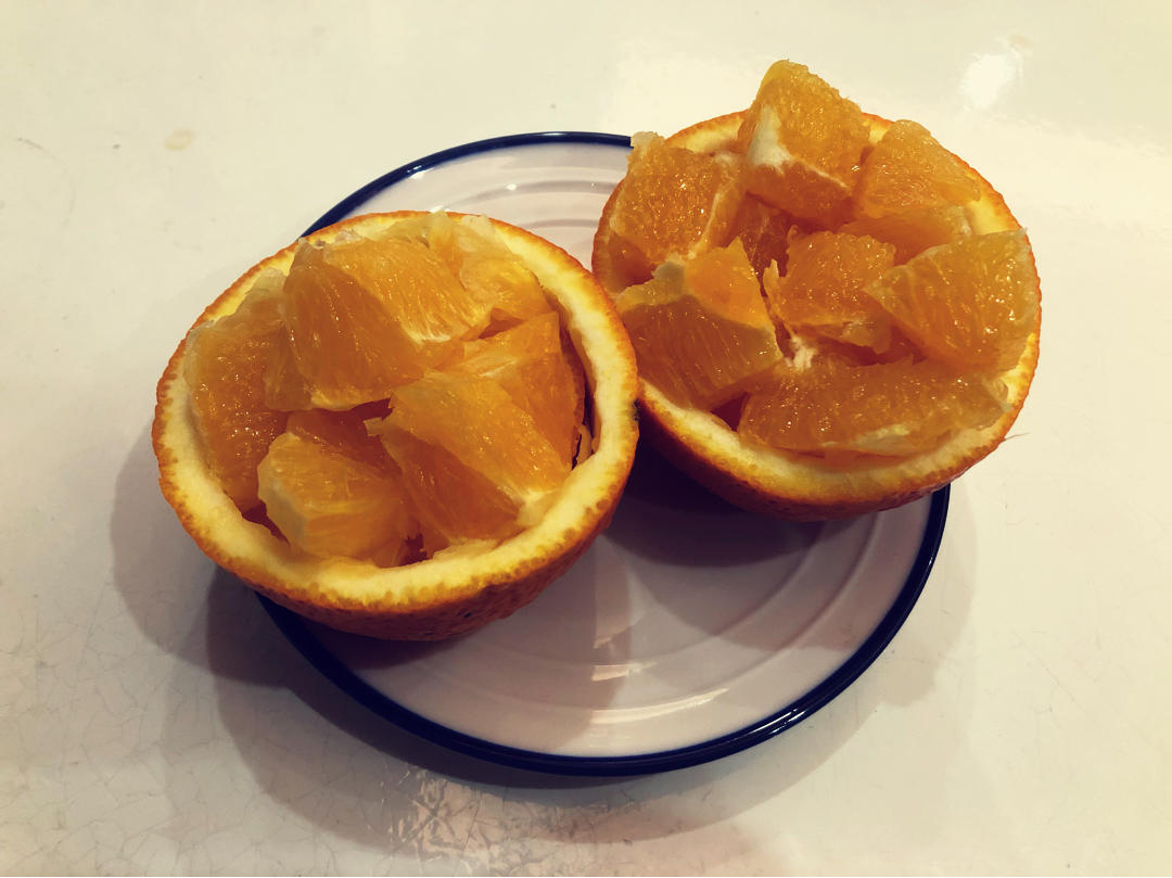 橙子碗（巧切橙子）