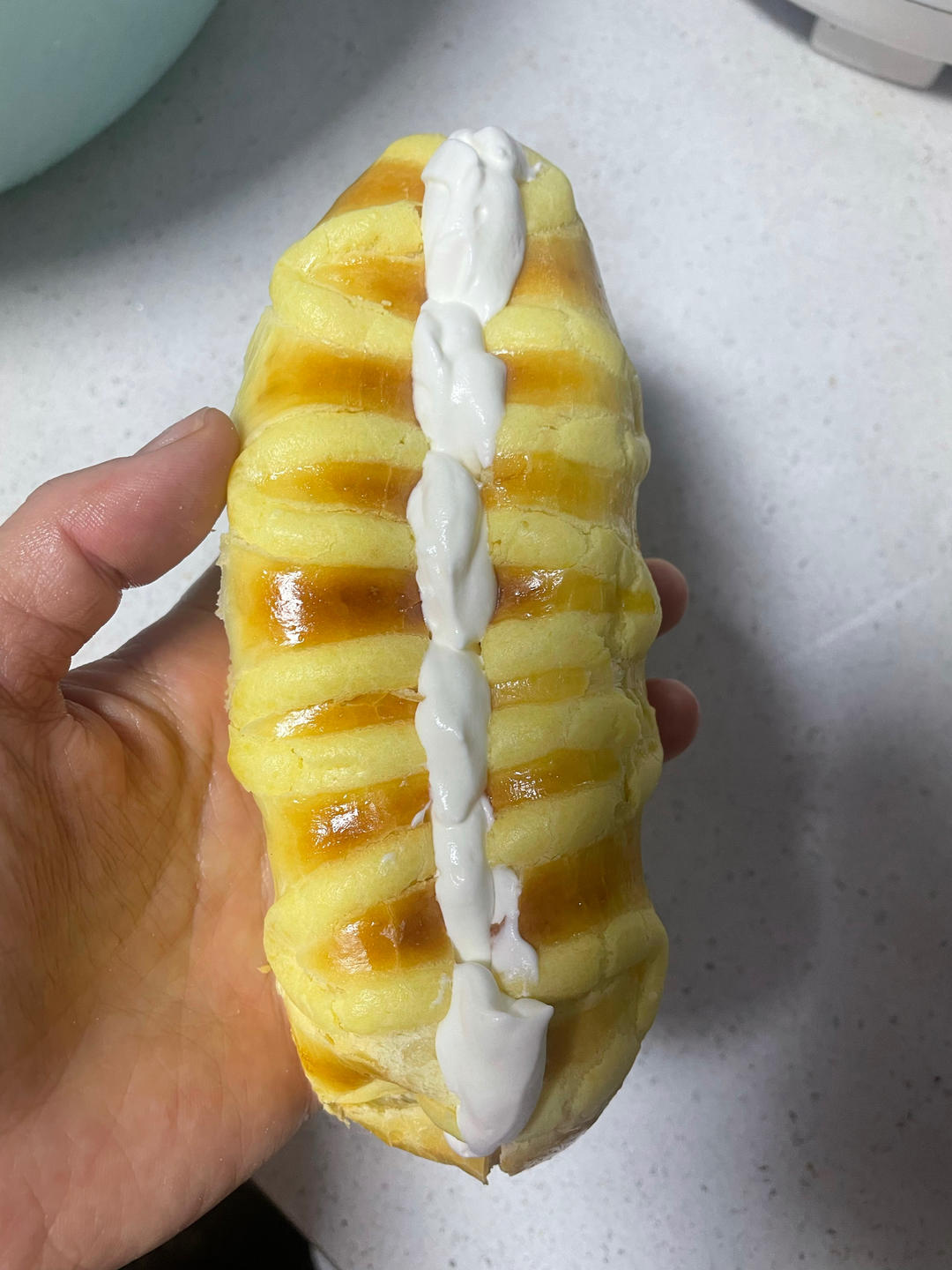 毛毛虫面包｜经典还原小时候最爱的奶油面包