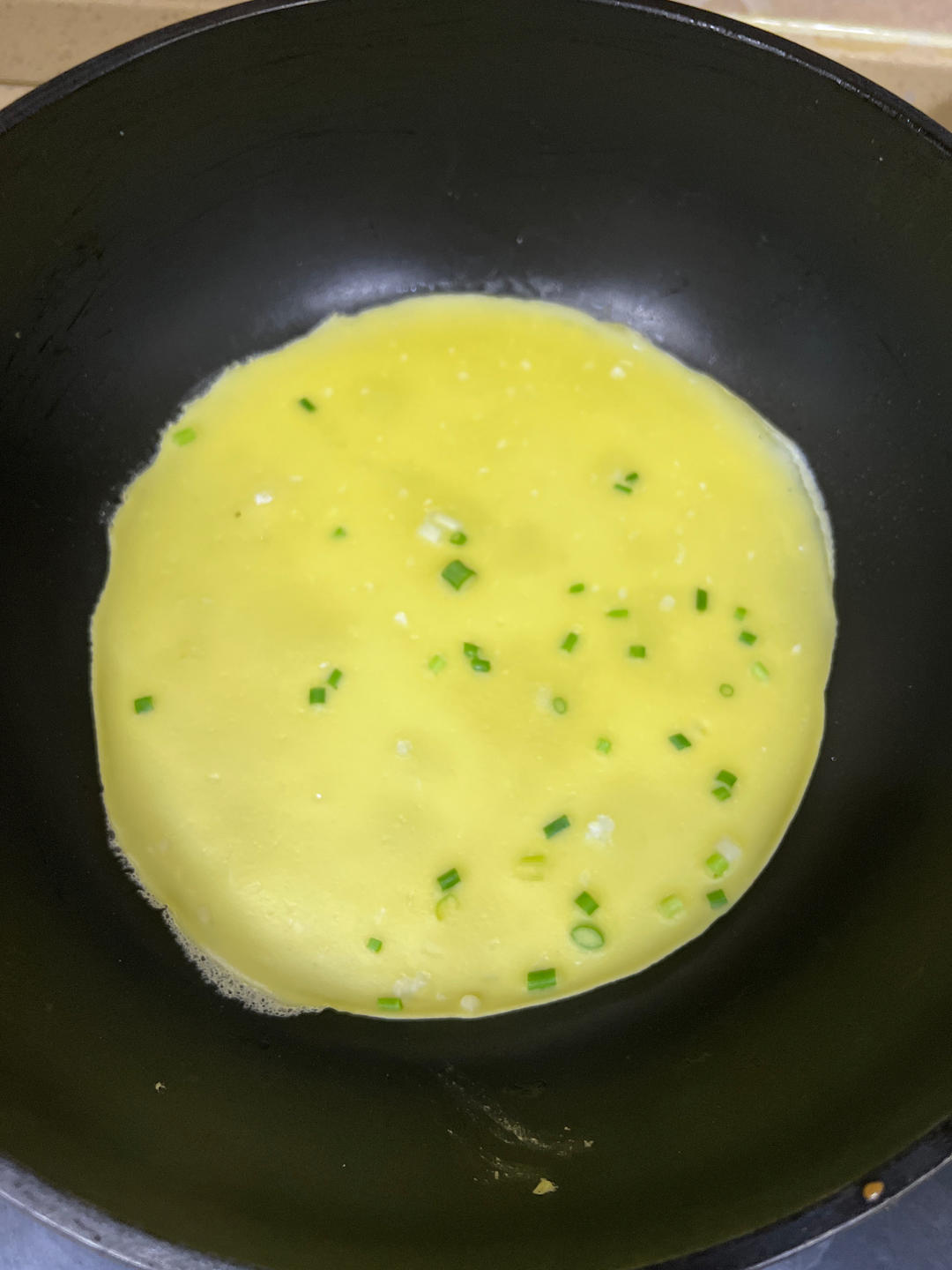 简单快手鸡蛋饼 柔软翻面不破