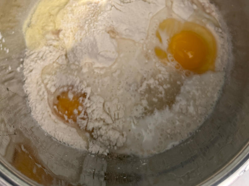 纯奶手撕吐司的做法 步骤1
