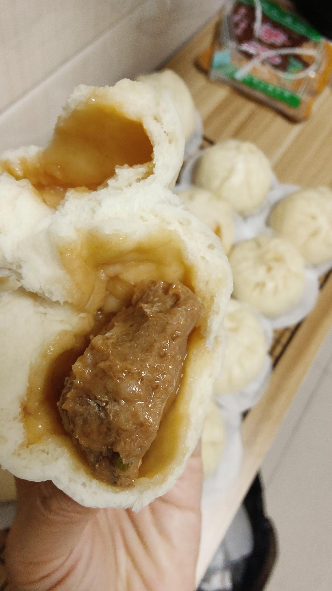 香菇青菜包(详细非常好吃版)