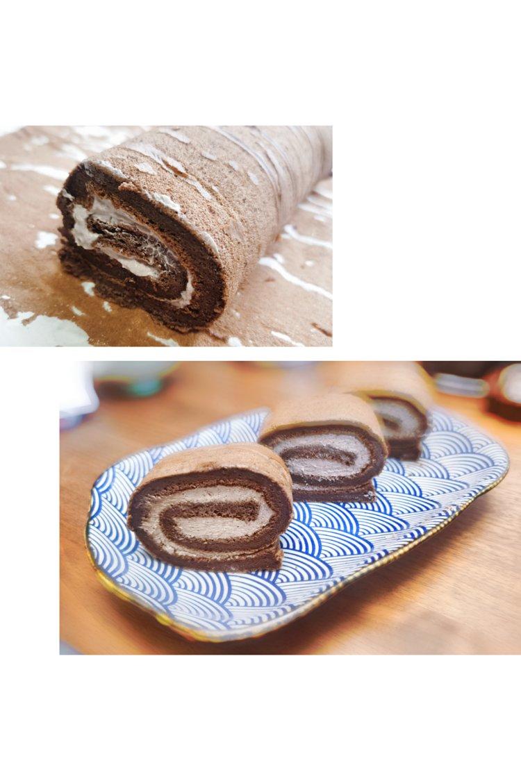 可可蛋糕卷