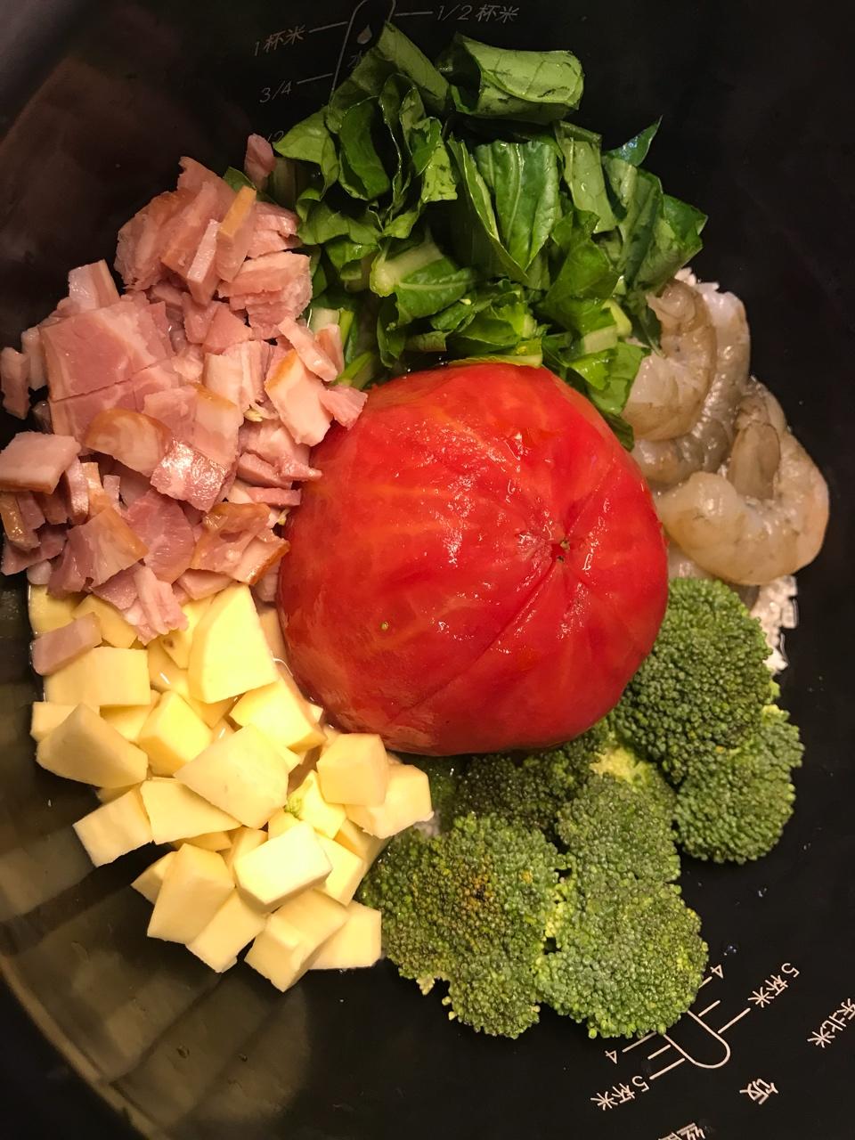就是任性整个番茄饭豪华版
