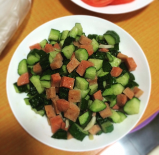 黄瓜火腿