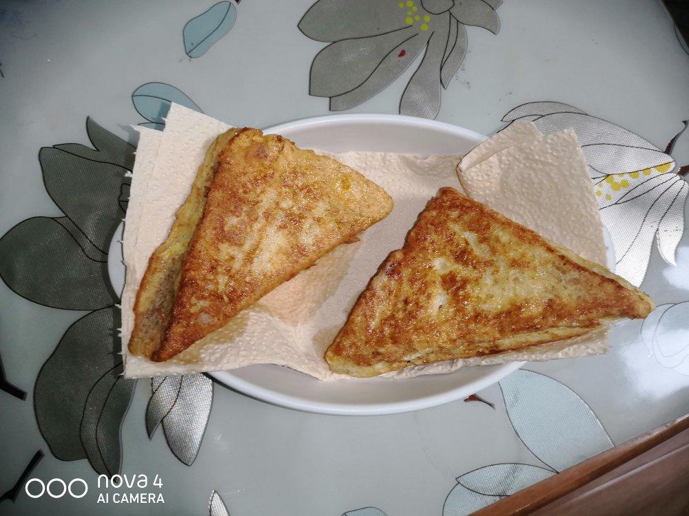 面包片吃不完，一定要做这个❤️