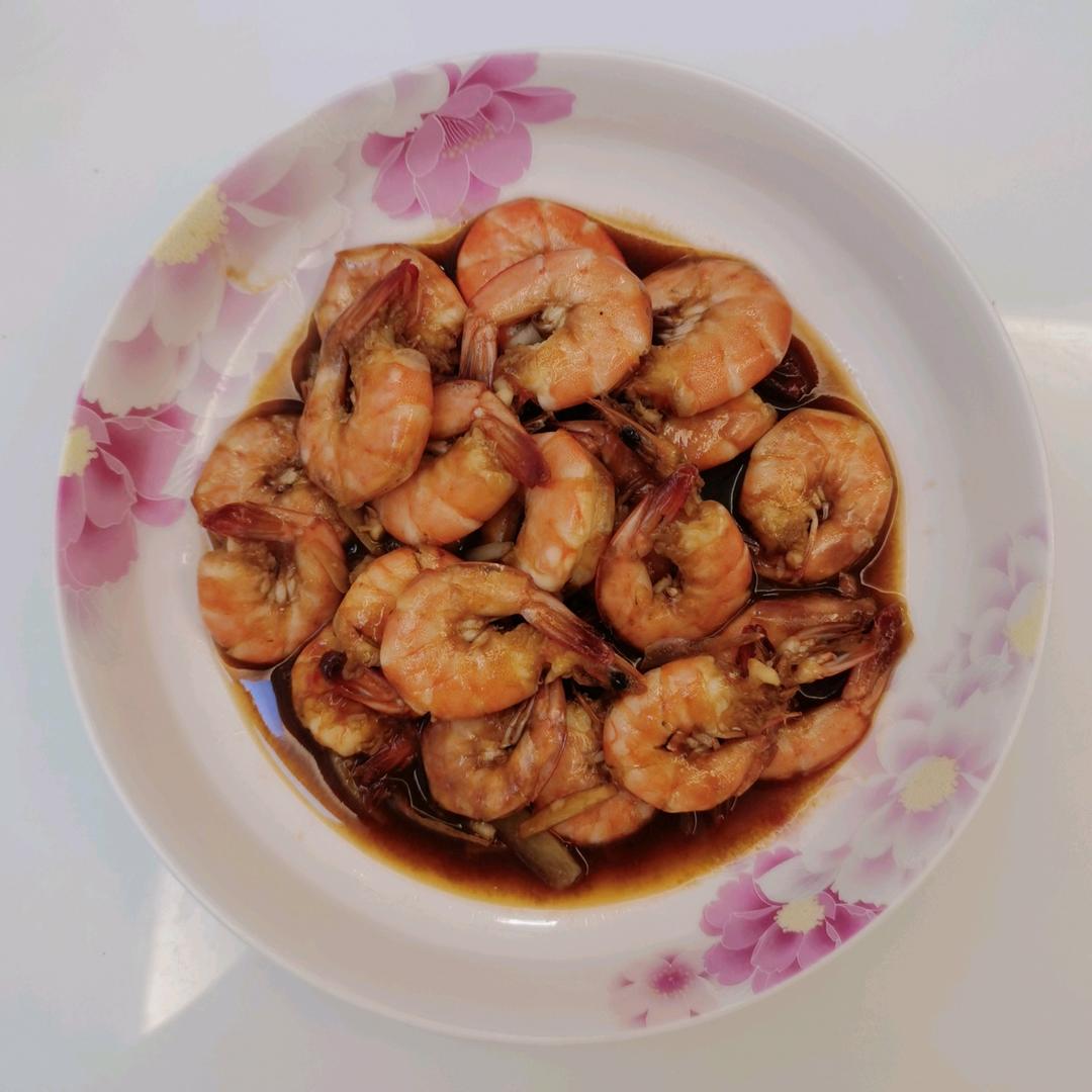 家庭版油焖大虾