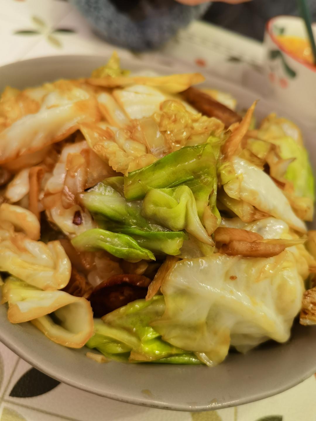 这么炒包菜，吃到空碗