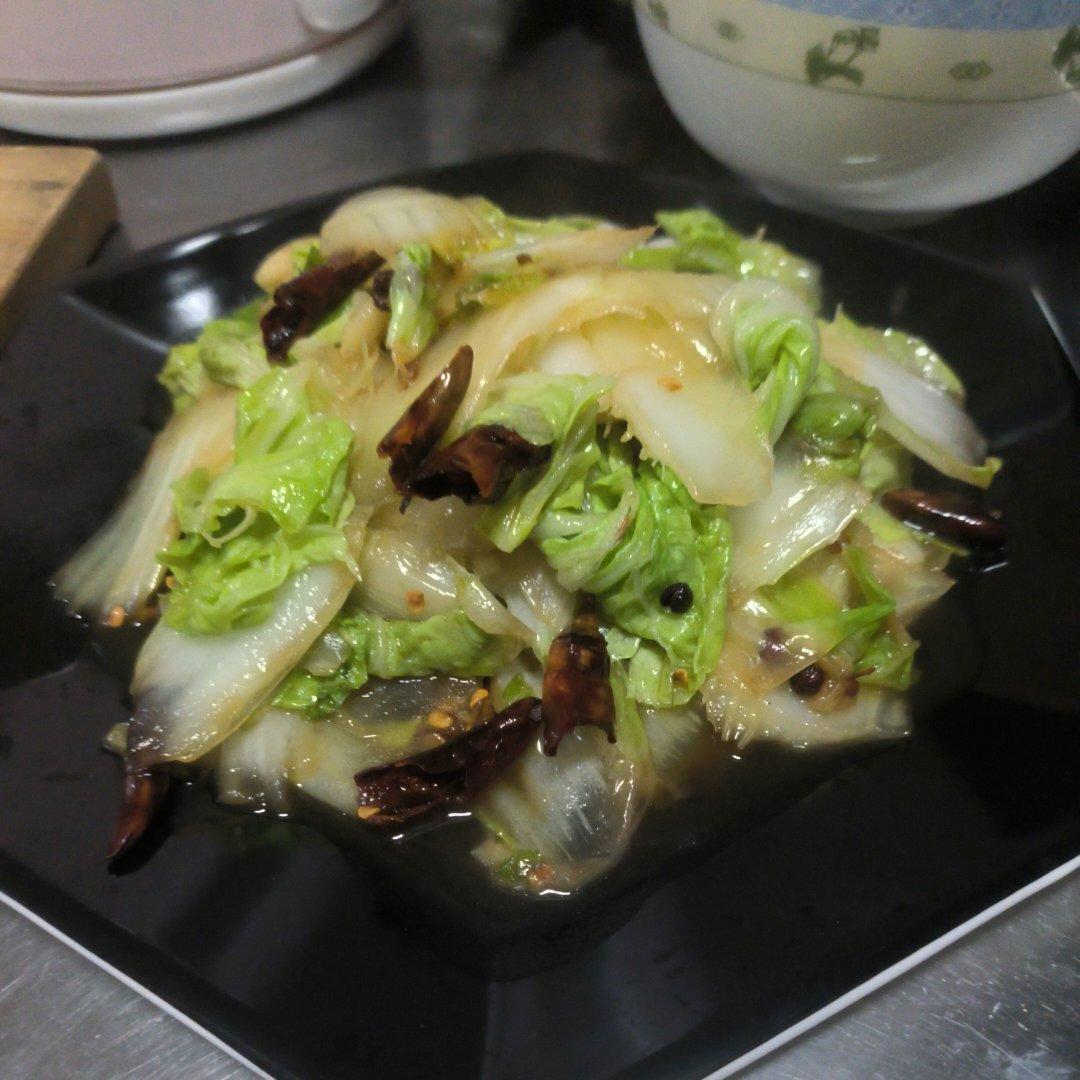 炝炒白菜