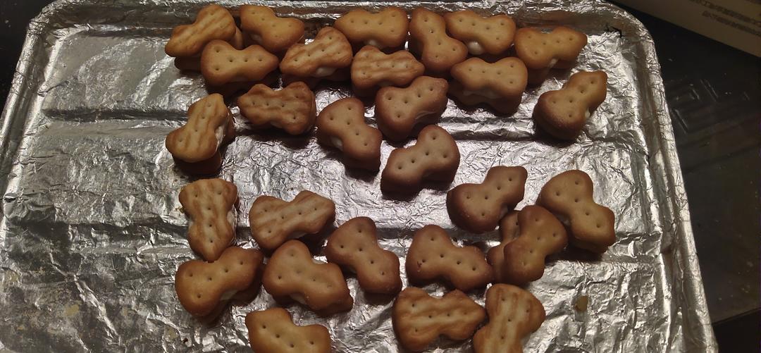 【第三颗西点】小葫芦牛轧饼干