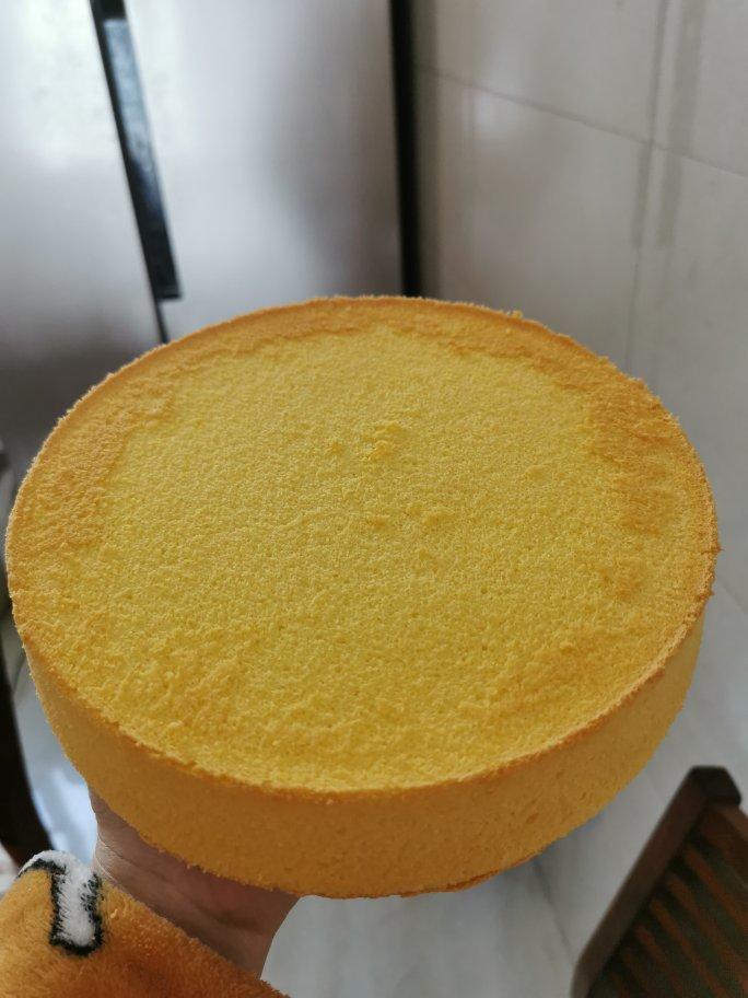 八寸戚风蛋糕（生日蛋糕坯）附六寸配单