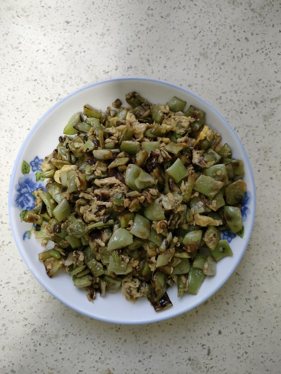 豆角炒蛋超级下饭菜，不好吃算我输