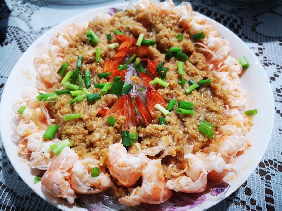 蒜蓉粉丝开背虾