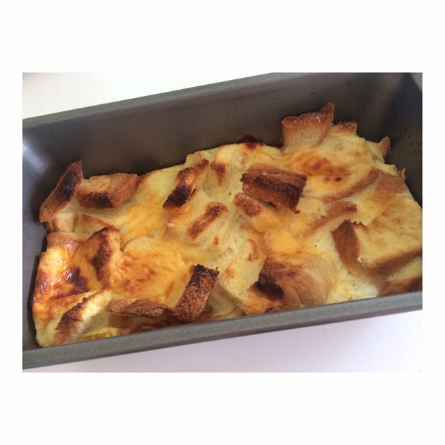 牛奶吐司鸡蛋布丁（失败吐司的归处）
