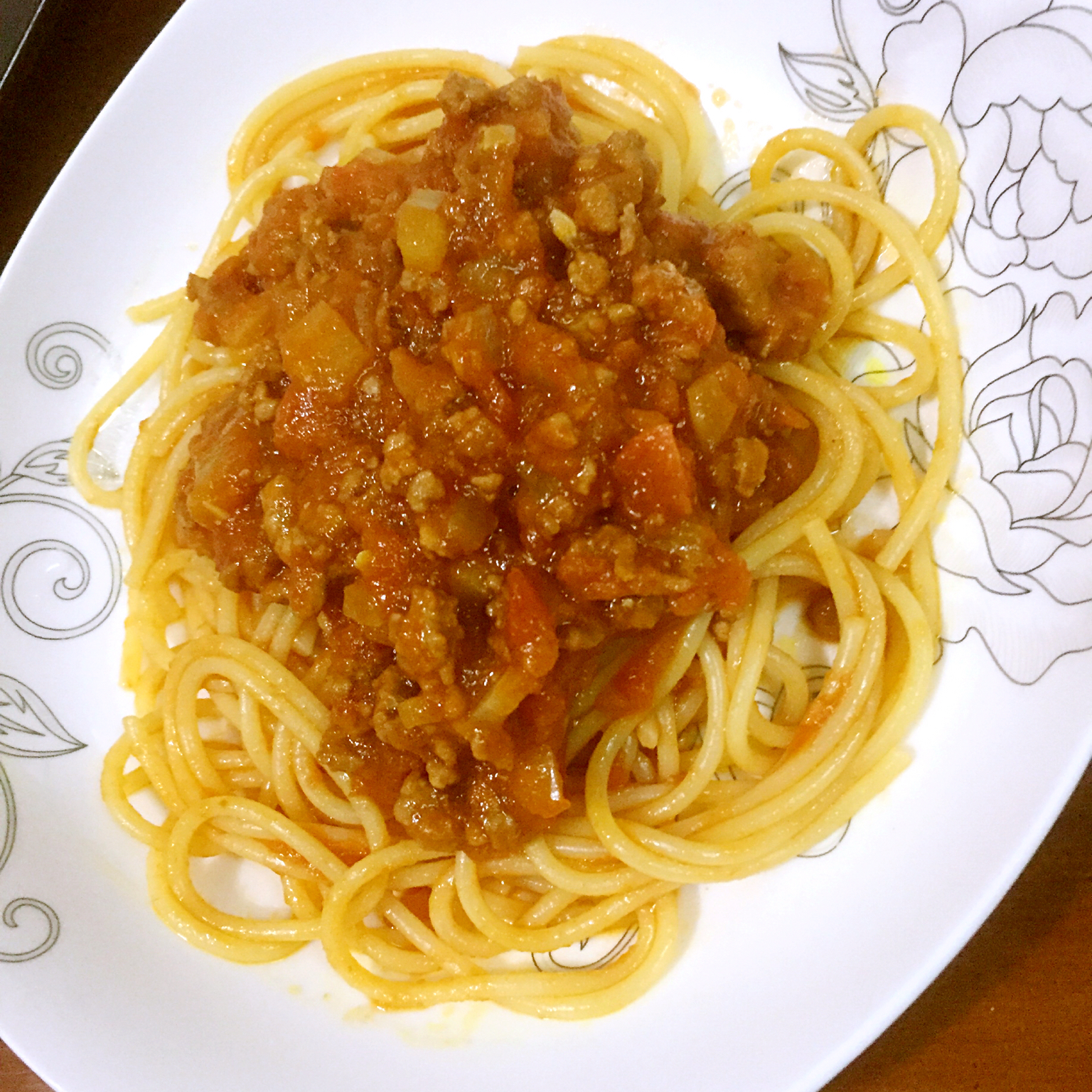 番茄肉酱意面