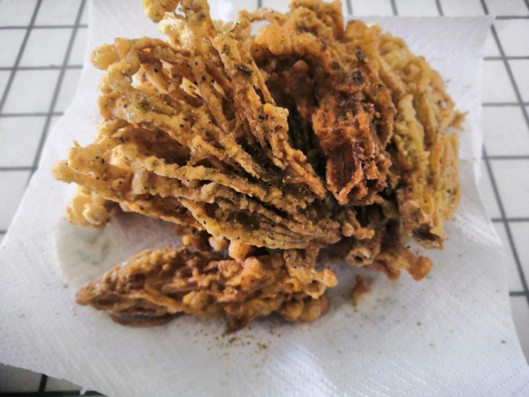 油炸椒盐金针菇