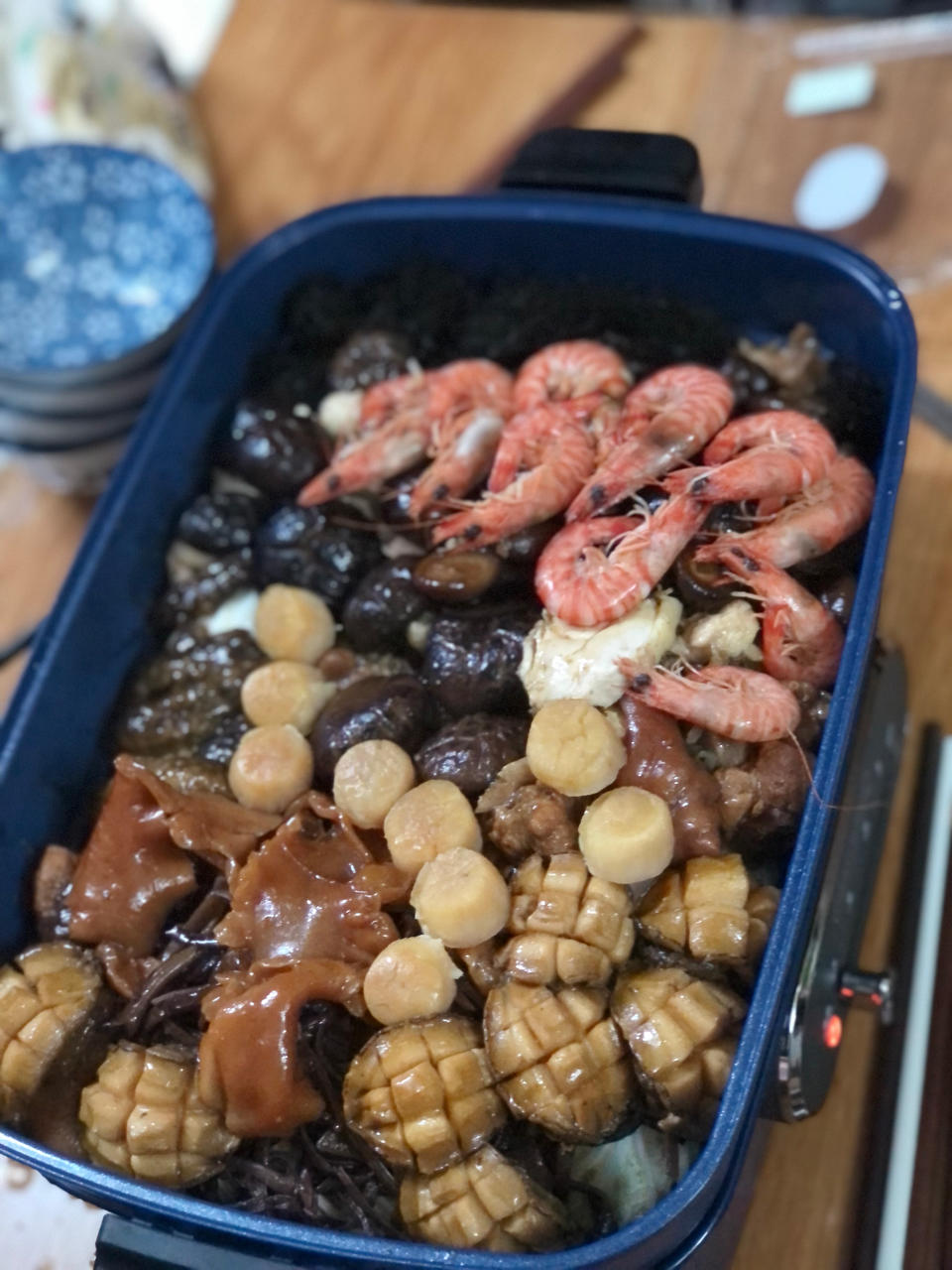 喜庆菜·蚝鼓发菜烩猪手（寓意：好事发财就手）