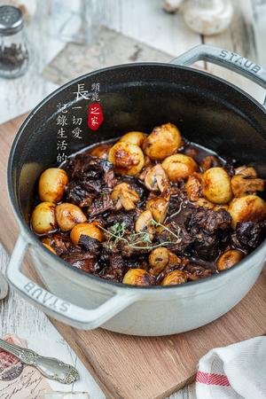 超详细步骤图文｜冬日必做「勃艮第红酒炖牛肉（Boeuf Bourguignon)」的做法 步骤21