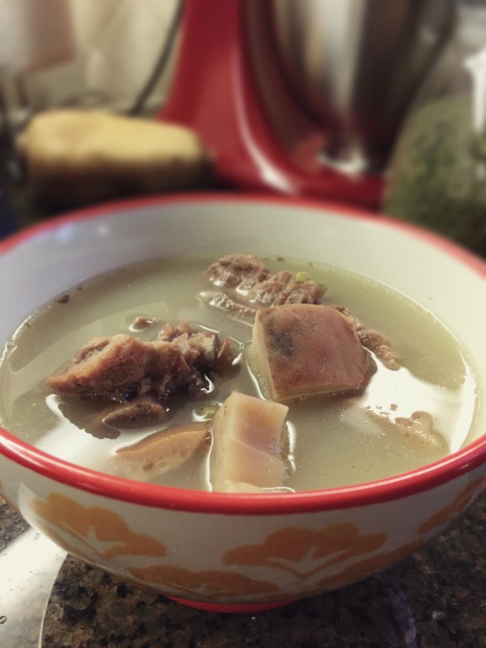 绿豆莲藕排骨汤