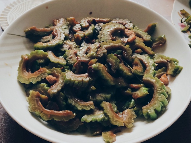 苦瓜炒肉