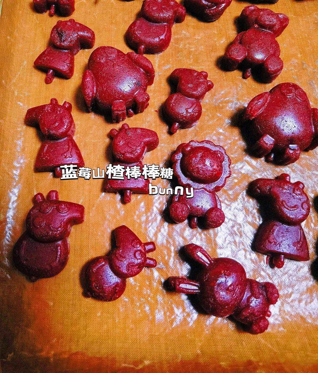 山楂蓝莓棒棒糖