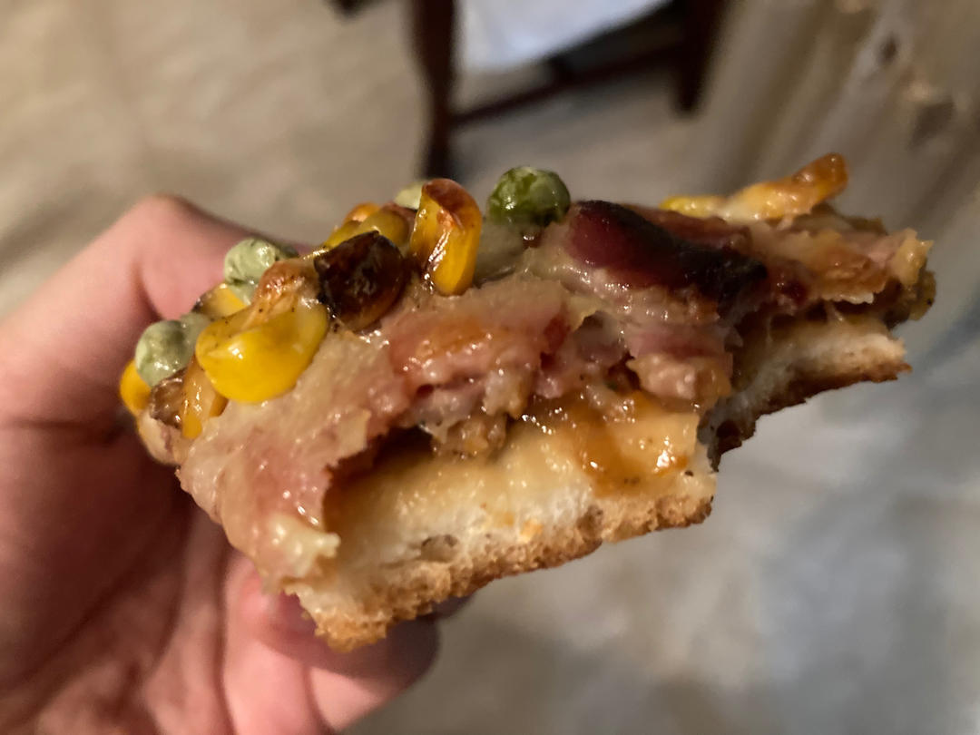 儿子说比BSK好吃的披萨（含披萨酱、饼底做法）