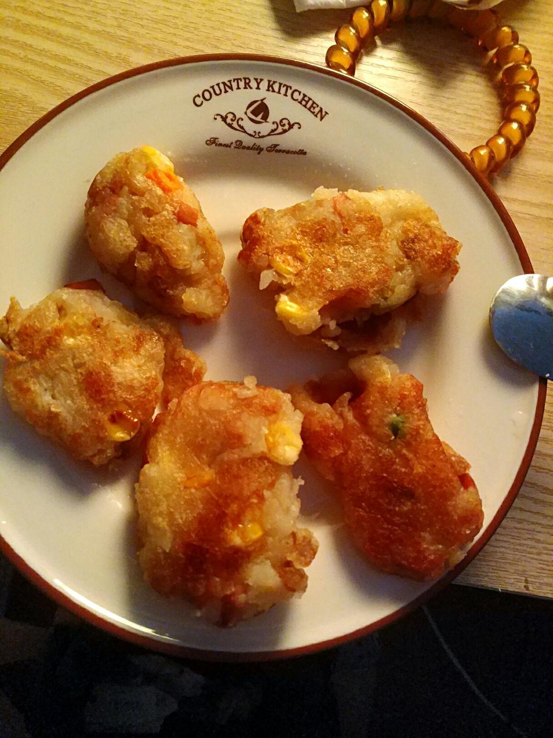 电饭锅版土豆泥煎饼