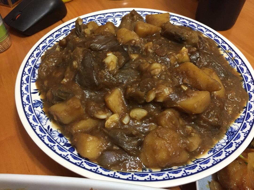 土豆炖茄子