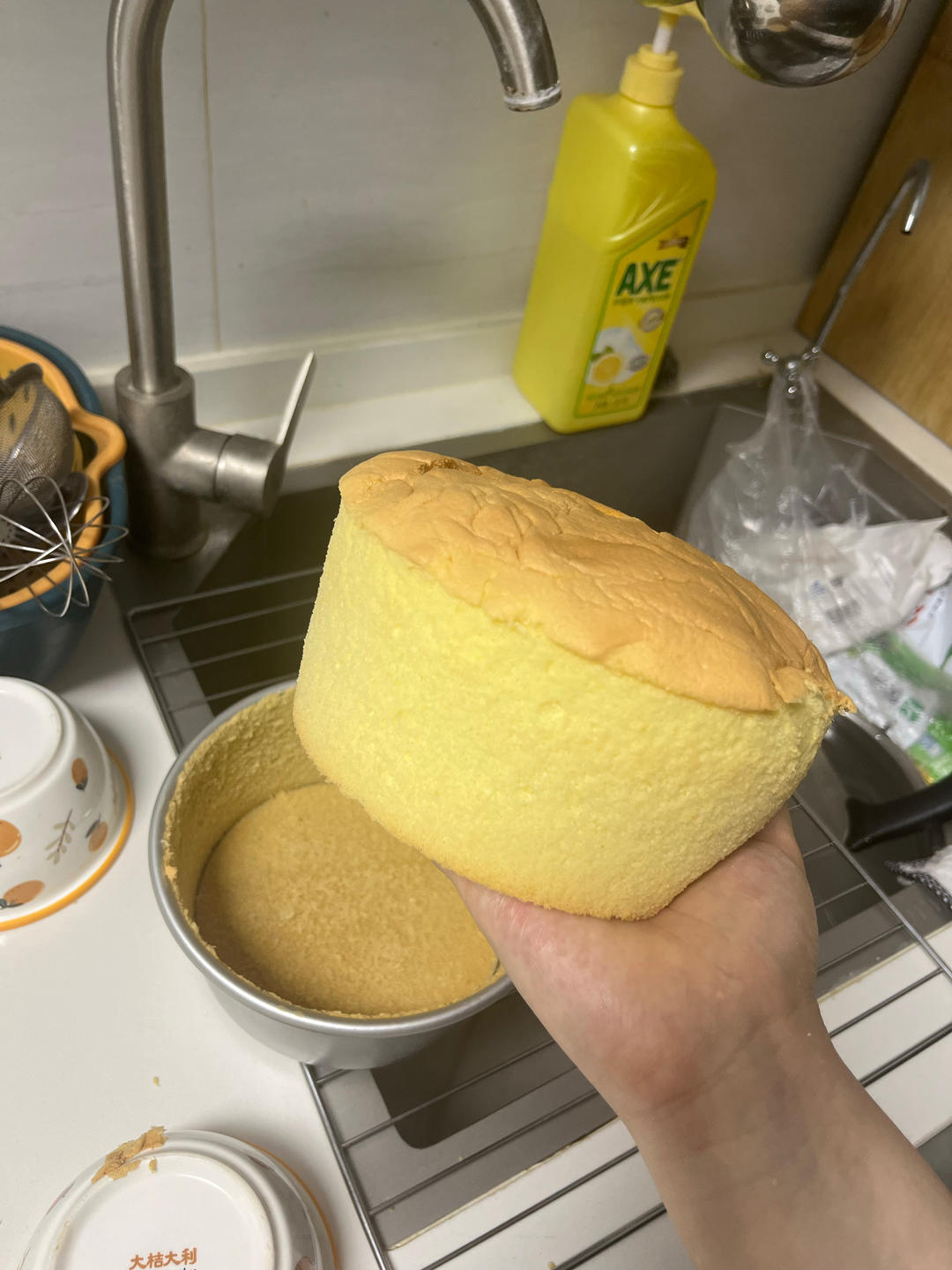 八寸，六寸戚风蛋糕【适合做生日蛋糕的蛋糕胚】