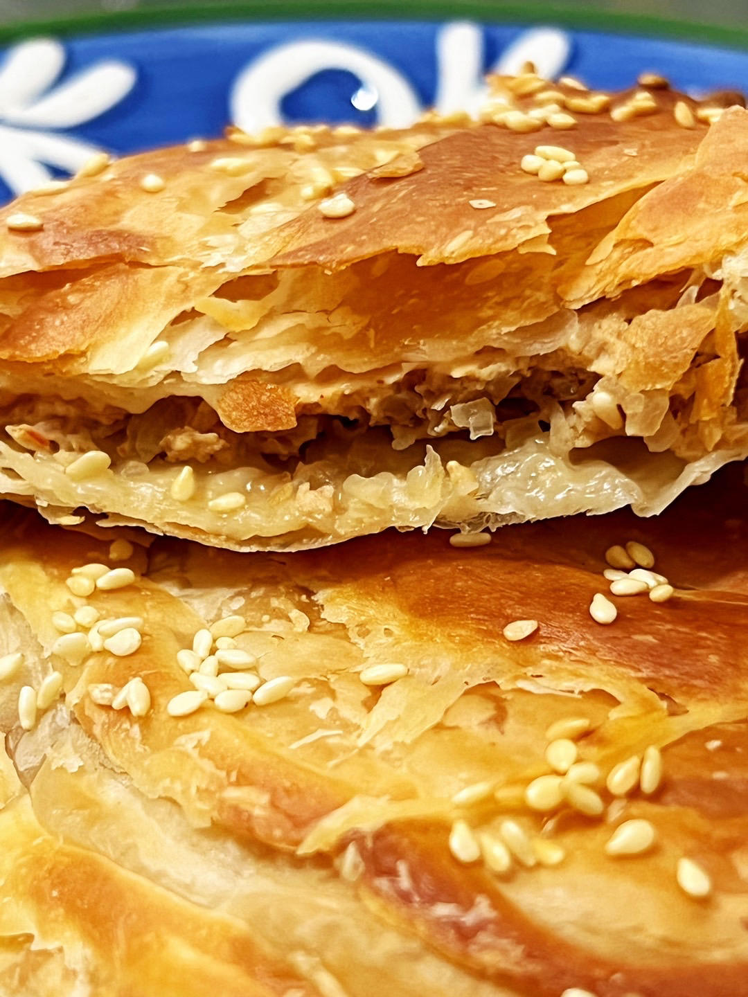 香酥爆汁牛肉饼（超级简单手抓饼版）