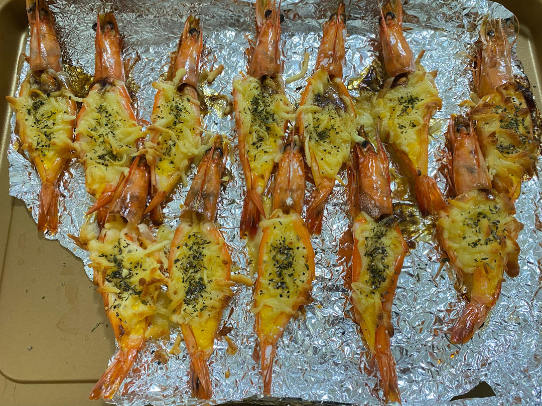 🍤芝士焗大虾🍤