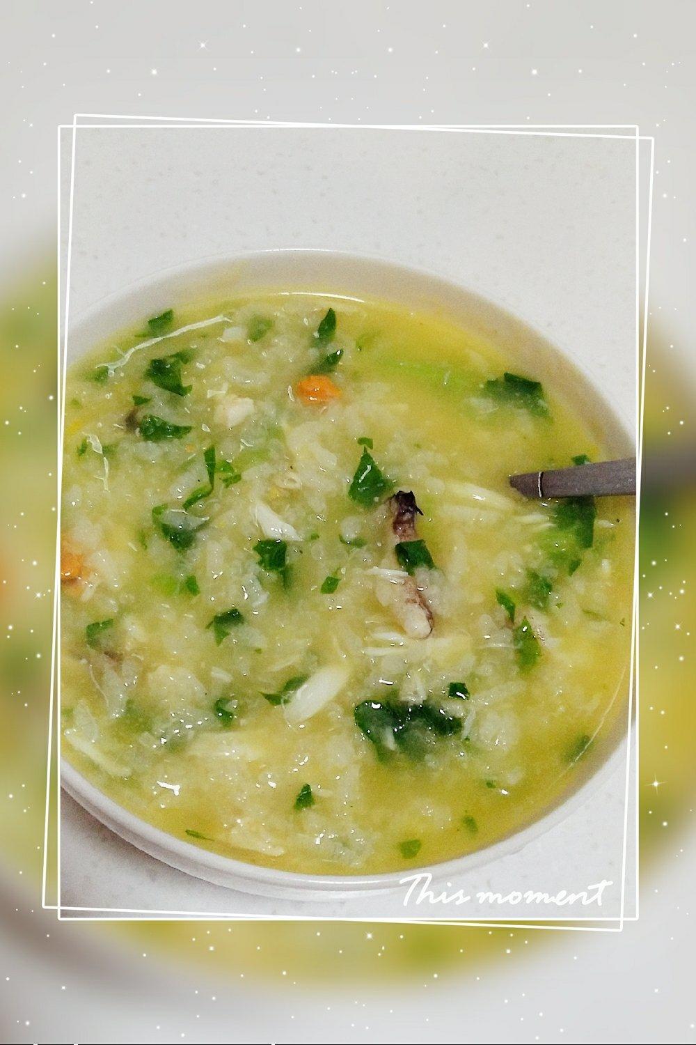 海鲜粥（家庭版）