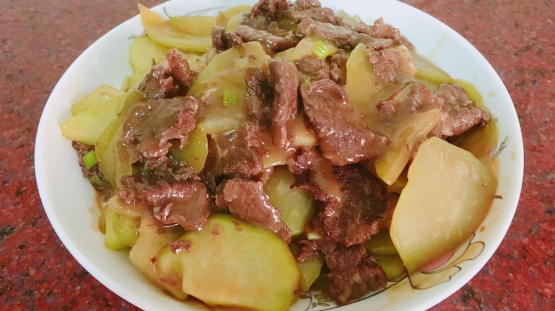佛手瓜炒肉