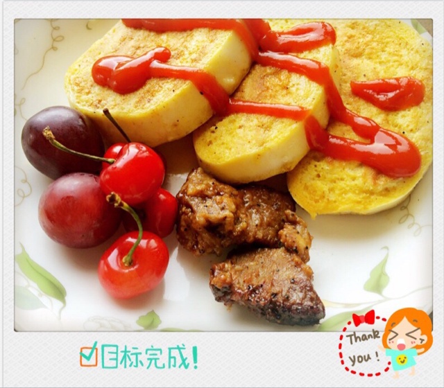 蛋液炸馒头片